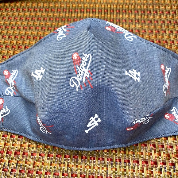 Hand Crafted Other - LA Dodgers! Face Mask - 3D design